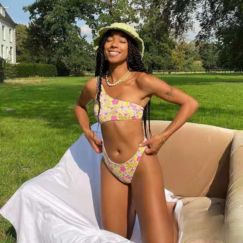 Wholesale One piece Sexy Polyester Swimwear